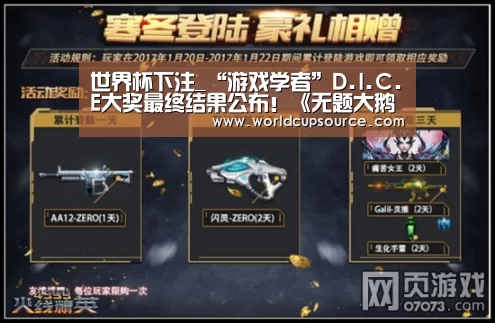 世界杯下注_“游戏学者”D.I.C.E大奖最终结果公布!《无题大鹅模拟》获年度游戏(图1) 世界杯投注网